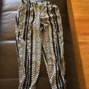 Aztec Print Jogger Pants from PacSun