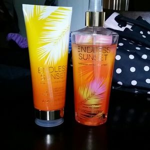 HOLD @larry5513Endless sunset spray and lotion set