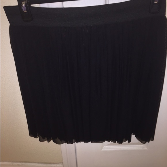 Vince camuto sheer skirt
