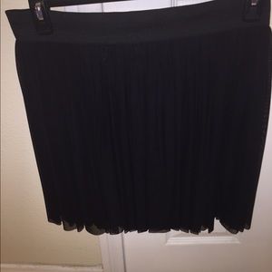 Vince camuto sheer skirt