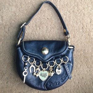 Juicy Couture Super Hot Black and Gold Purse