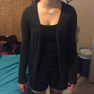 Old Navy grey cardigan