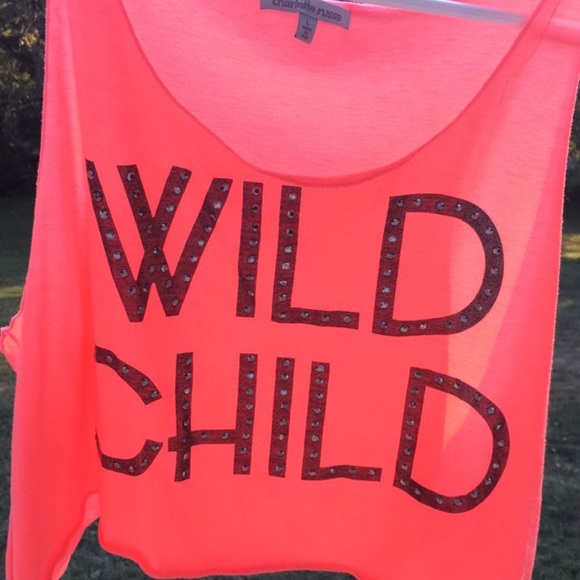 Wild child cropped top