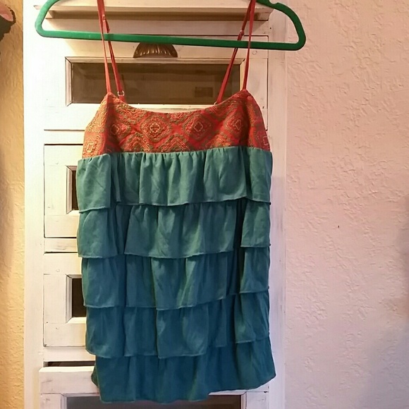 Ruffled tank! - Picture 1 of 2