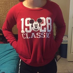 Disney sweatshirt with pockets