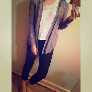 Dressy gray Shaw