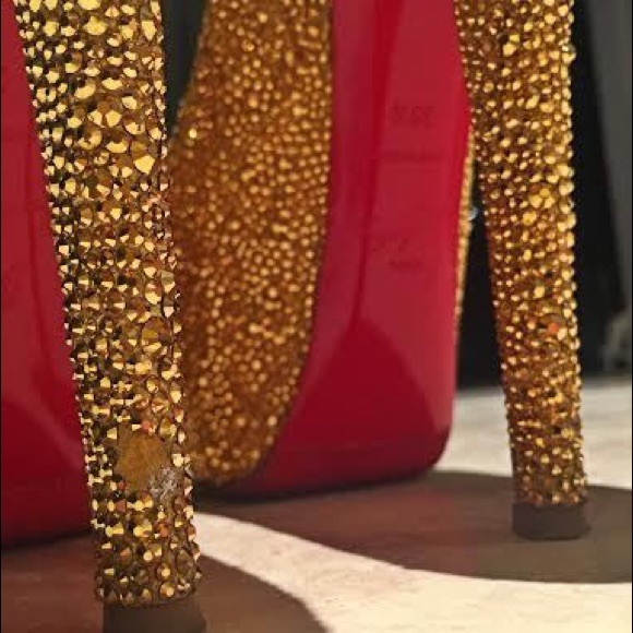 Christian Louboutin Highness Strass 160mm $6395 - Picture 3 of 4