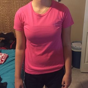 Pink Guy Harvey shirt