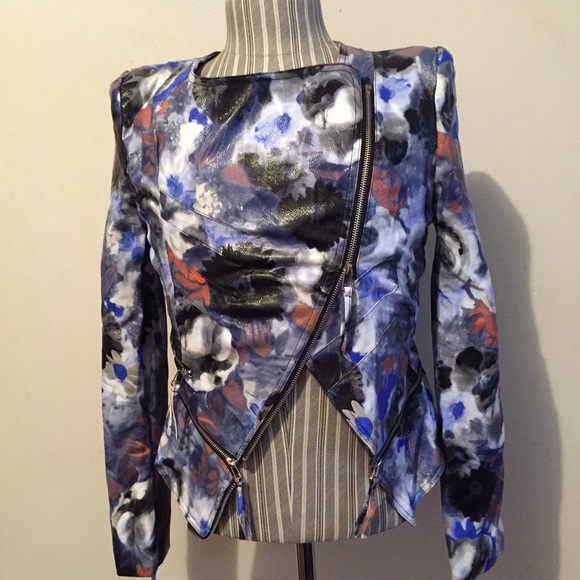 Brand new floral bomber jacket