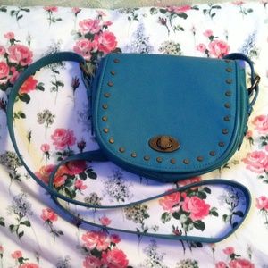 Turquoise Forever 21 Crossbody bag