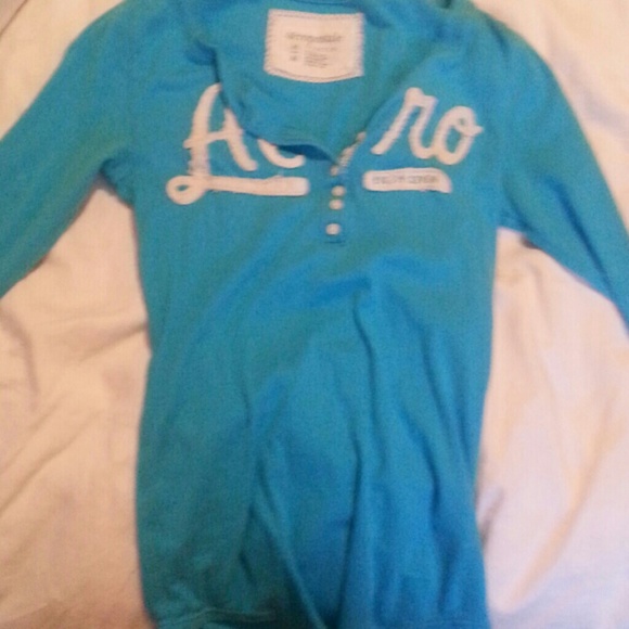 Longsleeve aero blue shirt