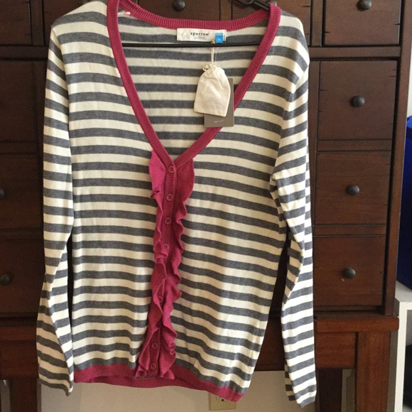 Anthropologie Striped Sweater (Sparrow label)