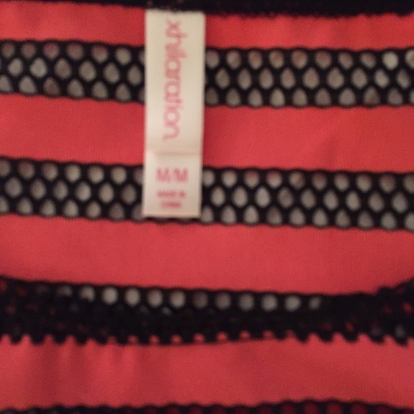 NWT black and coral lace dress - Picture 3 of 4