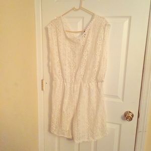 Lace romper