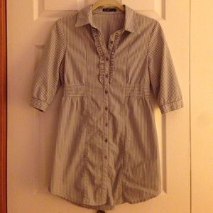 Menswear inspired dress