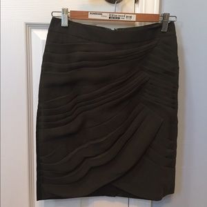 Banana Republic Ruffle Pencil Skirt