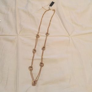 Long Gold Necklace