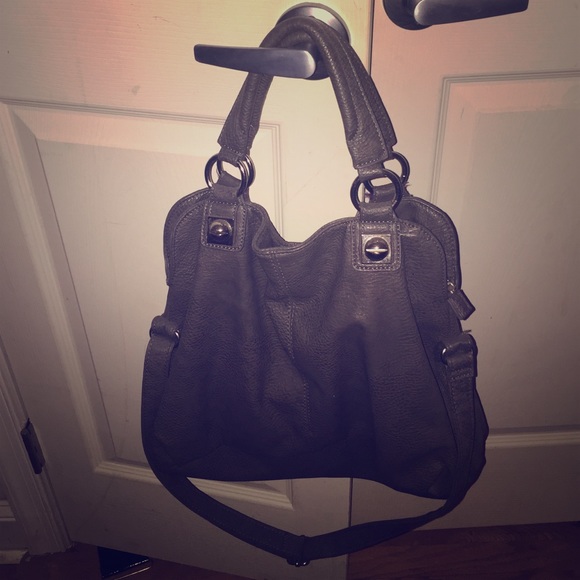 Grey purse