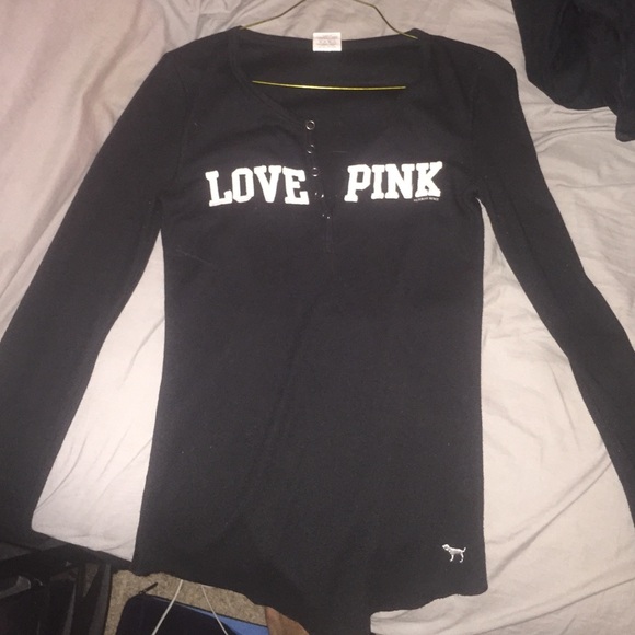 Pink long sleeve shirt