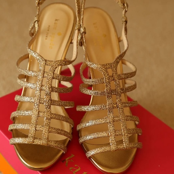 kate spade Shoes - Kate Spade Glitter Evening Shoes
