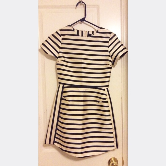 Topshop striped dress