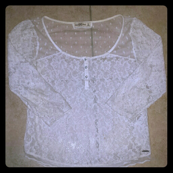 Abercrombie and Fitch lace shirt