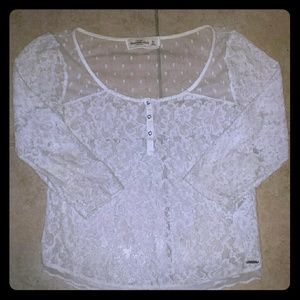 Abercrombie and Fitch lace shirt