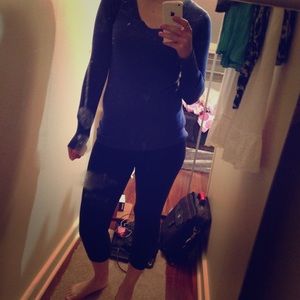 Dark blue sweater