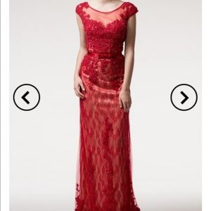 New evening halter AG studio dress