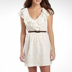 Olsenboye cream lace dress