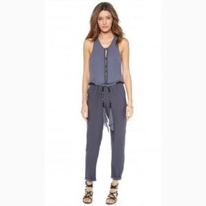 Free People Angelica Jumpsuit, Storm Blue Gray