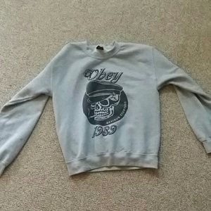 Women's Obey Crew neck Sweatshirt