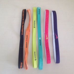 Nike & Reebok Workout Headband Bundle