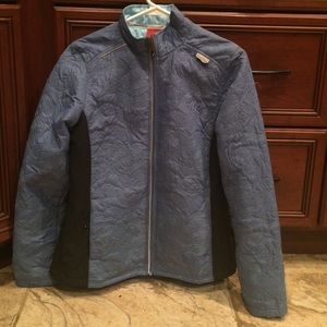 light weight blue design jacket