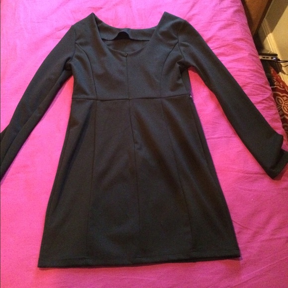 Black Mini Dress - Picture 2 of 3