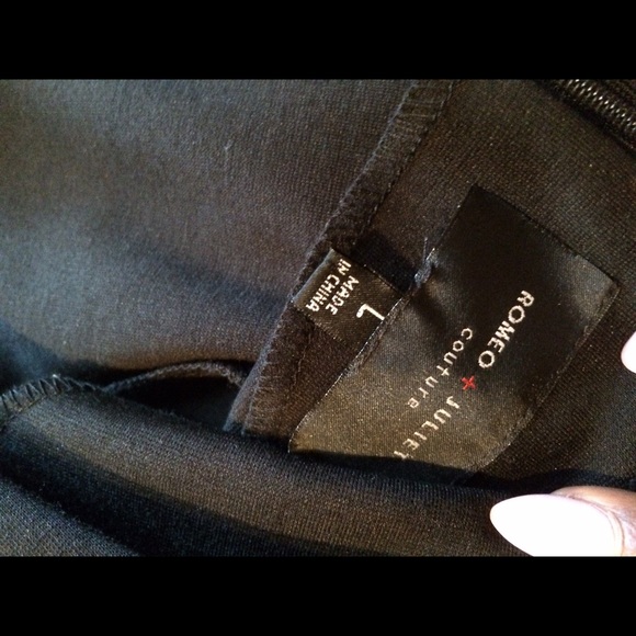 Black Mini Dress - Picture 3 of 3