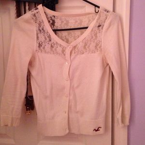 Beautiful lace detail cardigan