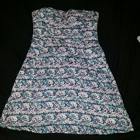 American Eagle Strapless Sundress