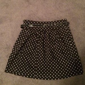 Flirty skirt!