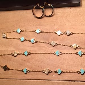 Kate Spade Necklace and Earrings Set