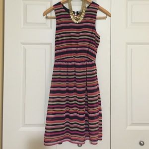 Maurice's striped dress