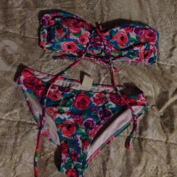 Floral 2peice bikini