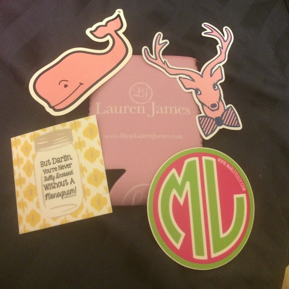 ❌SOLD❌ Coozie & sticker set - Picture 1 of 1