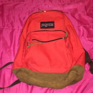 Jansport coral backpack