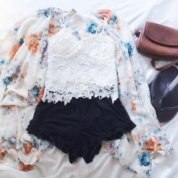 lace bustier top