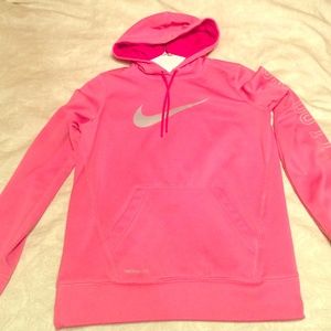Pink Nike Dry Fit Hoodie!