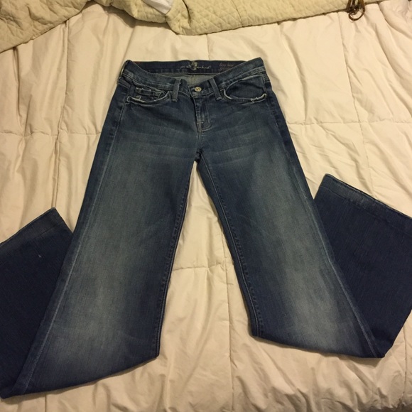 7 for all mankind wide leg jeans❤️❤️