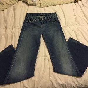 7 for all mankind wide leg jeans❤️❤️