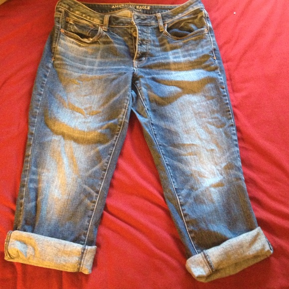 American Eagle Boy Crop Jeans