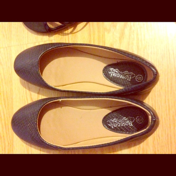 Black flats womens